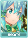 hecate11, Sinon, Sword Art Online, blue