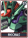 mechas015, Mecha, Scrapbook, red, gray