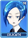 silicate19, Benitoite, Land of the Lustrous, blue