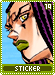 Ermes Costello, JoJo's Bizarre Adventure, green